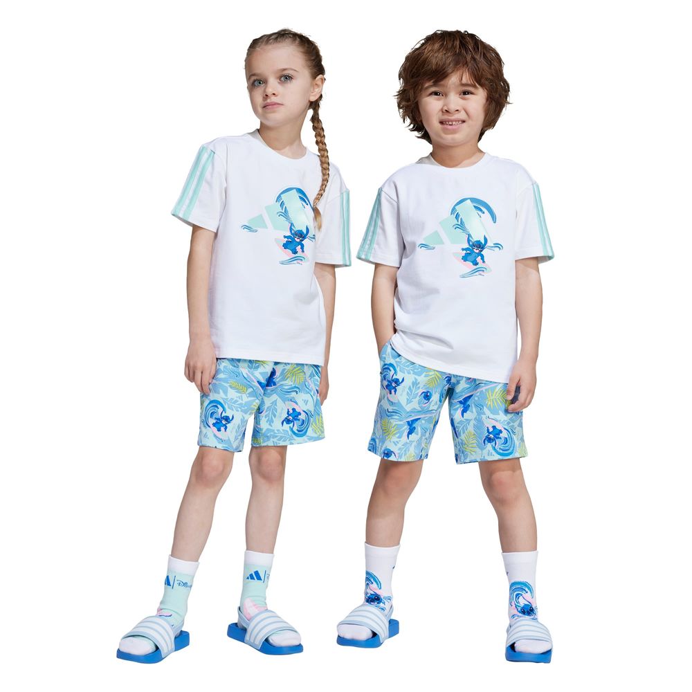 Foto 4 pulgar | Conjunto Adidas Blanco para Niños