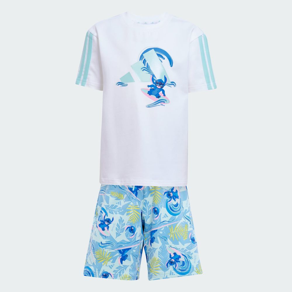 Foto 5 pulgar | Conjunto Adidas Blanco para Niños