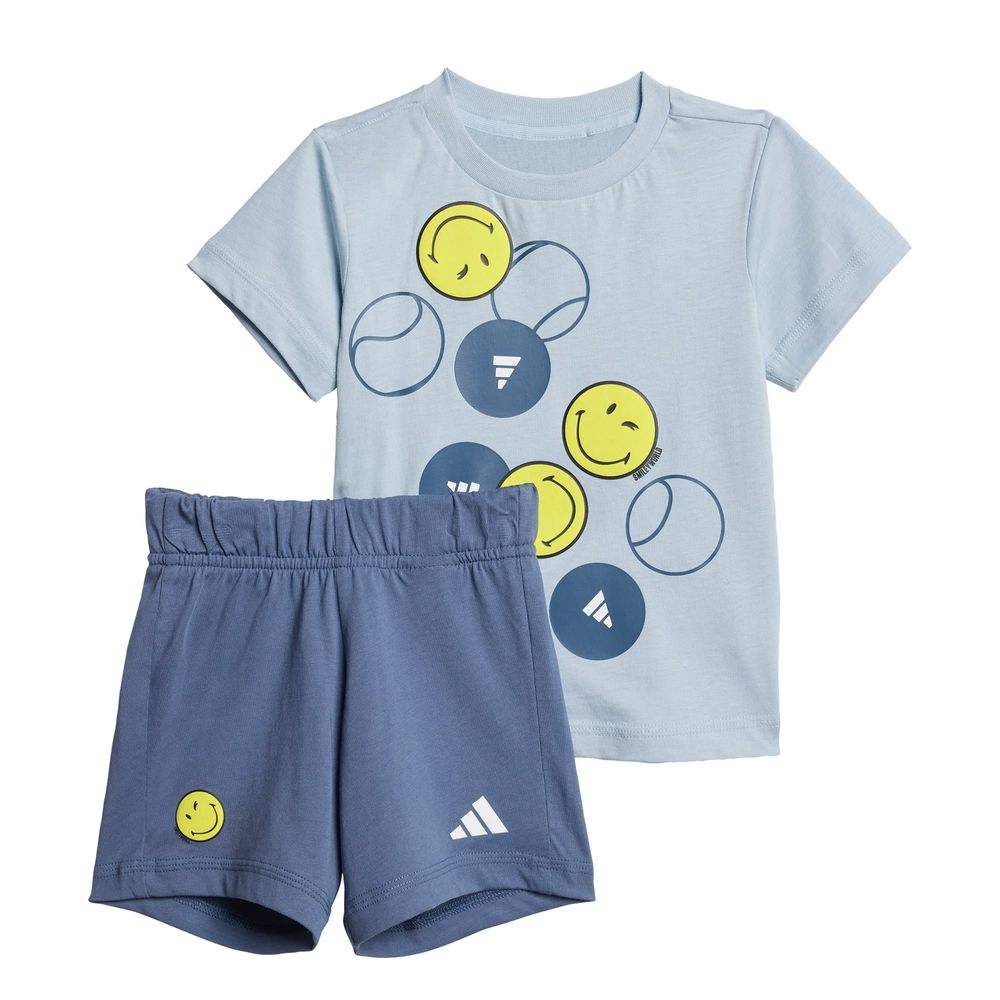 Foto 2 pulgar | Conjunto Adidas Deportivo Azul para Niños
