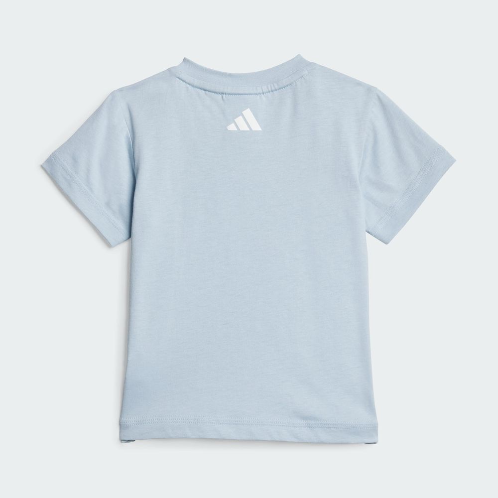 Foto 6 pulgar | Conjunto Adidas Deportivo Azul para Niños