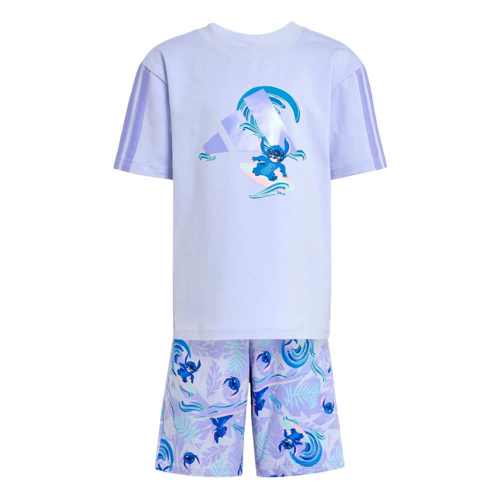 Conjunto Deportivo Adidas Violeta para Niños