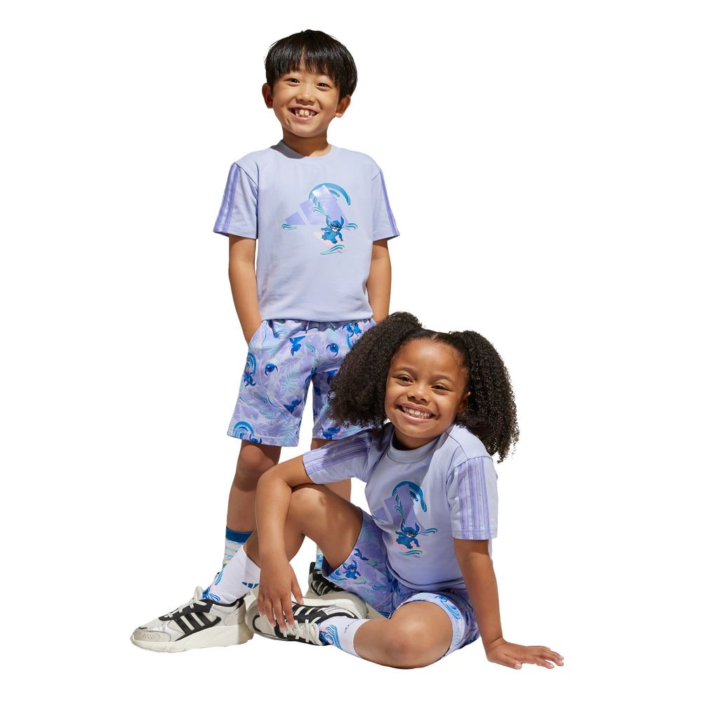 Foto 4 pulgar | Conjunto Deportivo Adidas Violeta para Niños