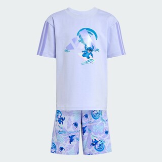 Foto 4 | Conjunto Deportivo Adidas Violeta para Niños
