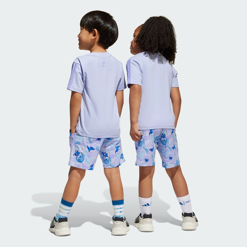 Foto 6 pulgar | Conjunto Deportivo Adidas Violeta para Niños