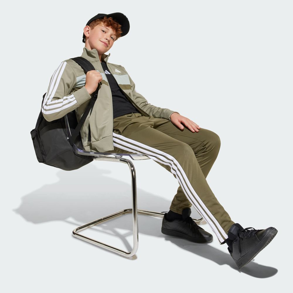 Foto 7 pulgar | Conjunto Deportivo Adidas Tiberio Ts Verde para Niños