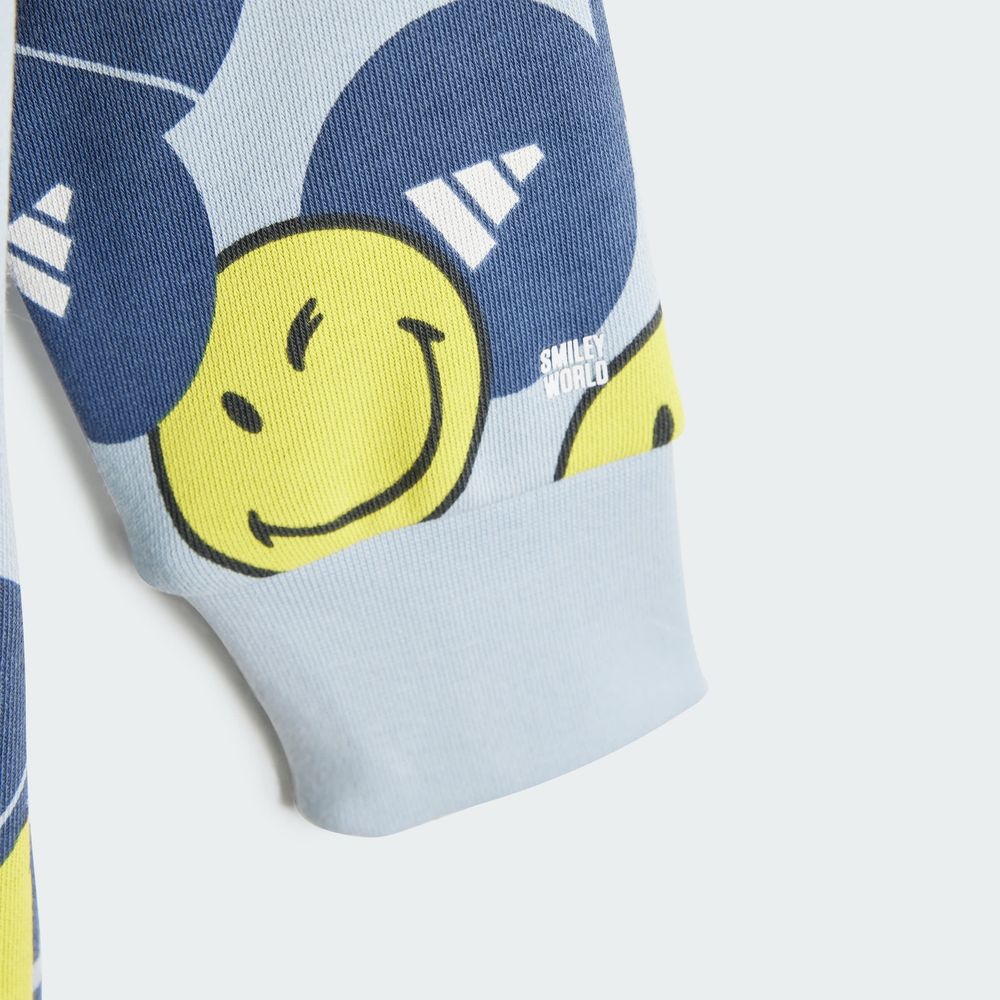 Foto 6 | Body Adidas X Smileyworld Niños Adidas Azul Niños