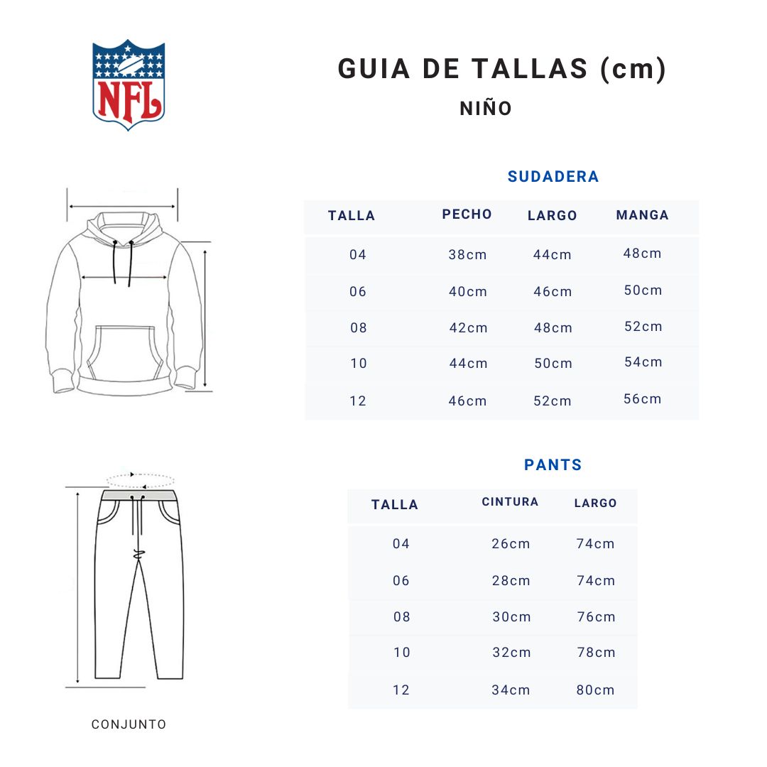 Foto 8 pulgar | Conjunto Nfl  Para Niño Miami Dolphins 100% Original