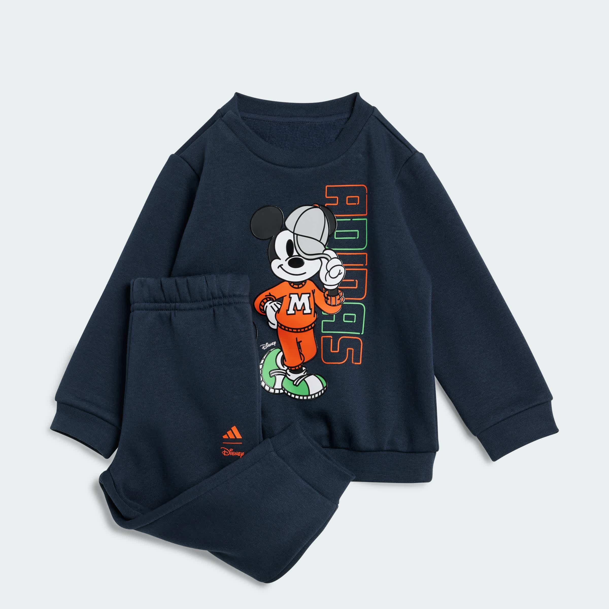 Foto 3 pulgar | Jogger Para Niños Disney Mickey Mouse Adidas Azul Niños