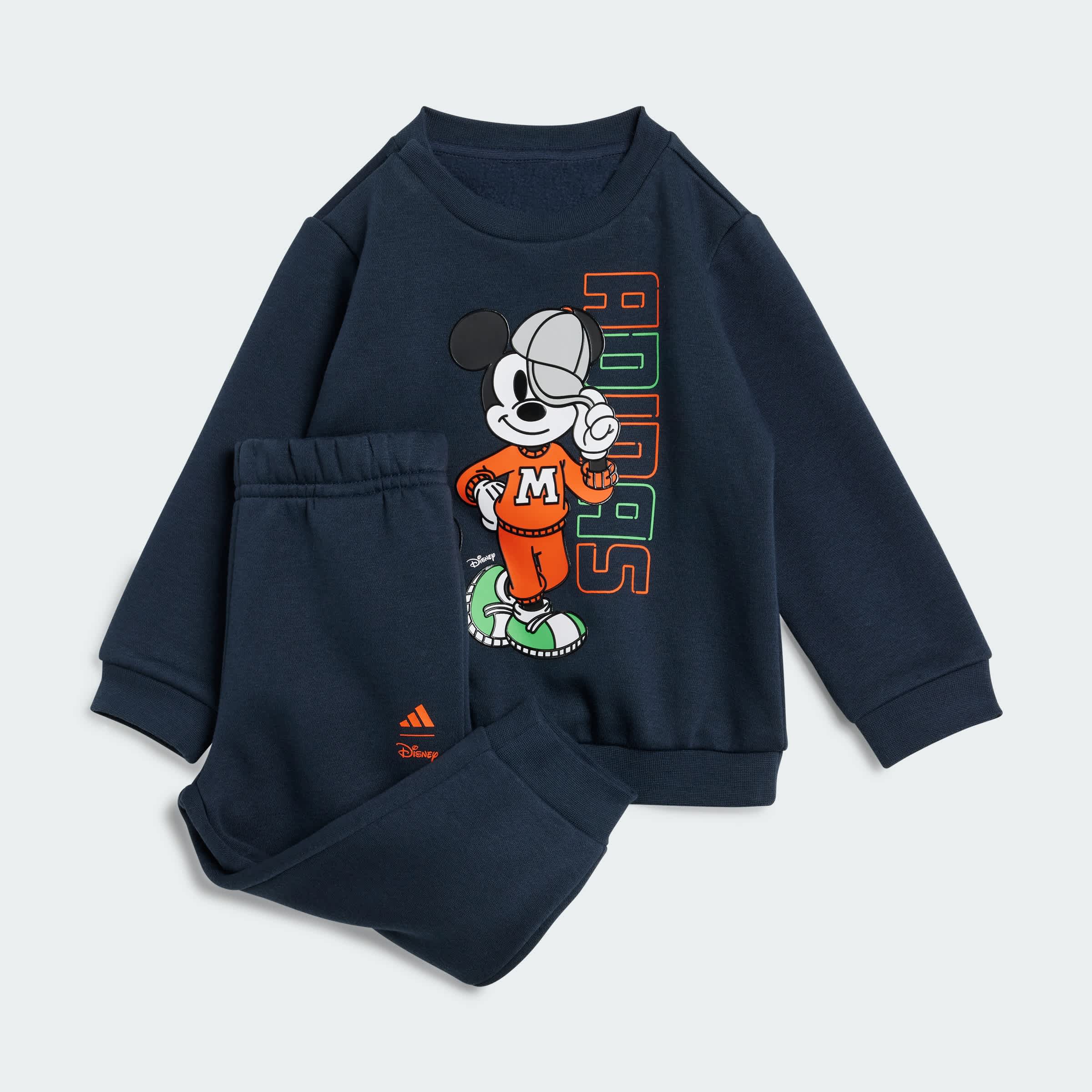 Foto 4 pulgar | Jogger Para Niños Disney Mickey Mouse Adidas Azul Niños