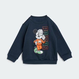 Foto 4 | Jogger Para Niños Disney Mickey Mouse Adidas Azul Niños