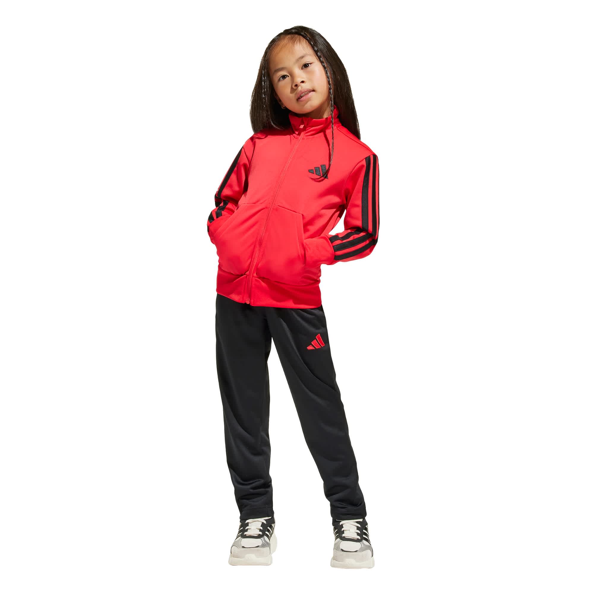 Foto 2 | Conjunto Deportivo Essentials Climacool Para Niños Adidas Rojo Niños