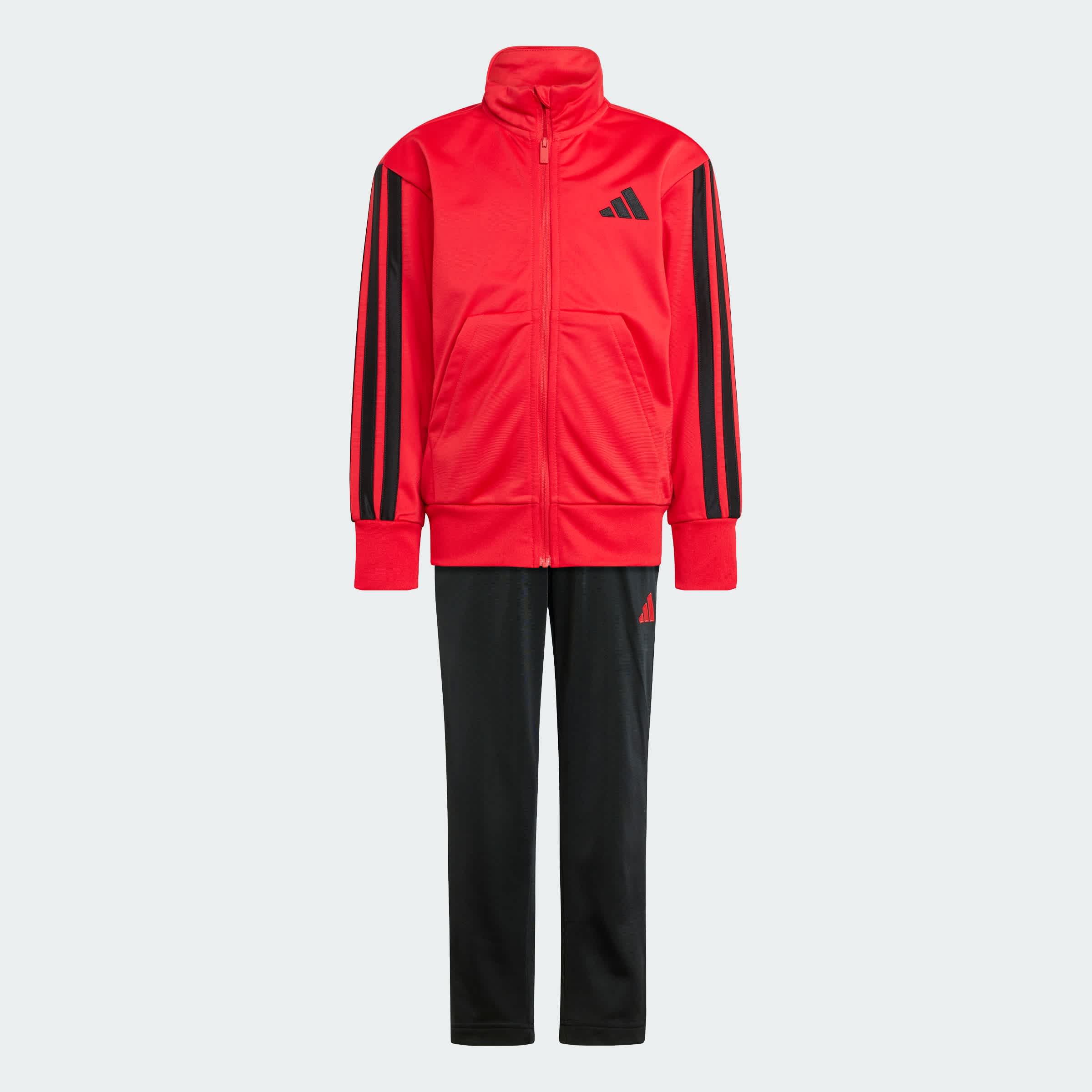 Foto 5 pulgar | Conjunto Deportivo Essentials Climacool Para Niños Adidas Rojo Niños