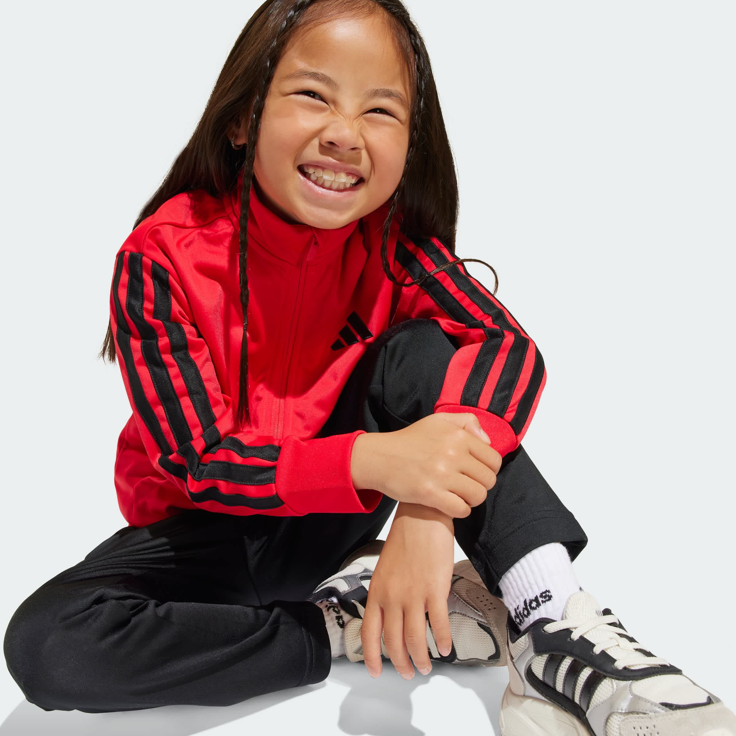 Foto 7 pulgar | Conjunto Deportivo Essentials Climacool Para Niños Adidas Rojo Niños