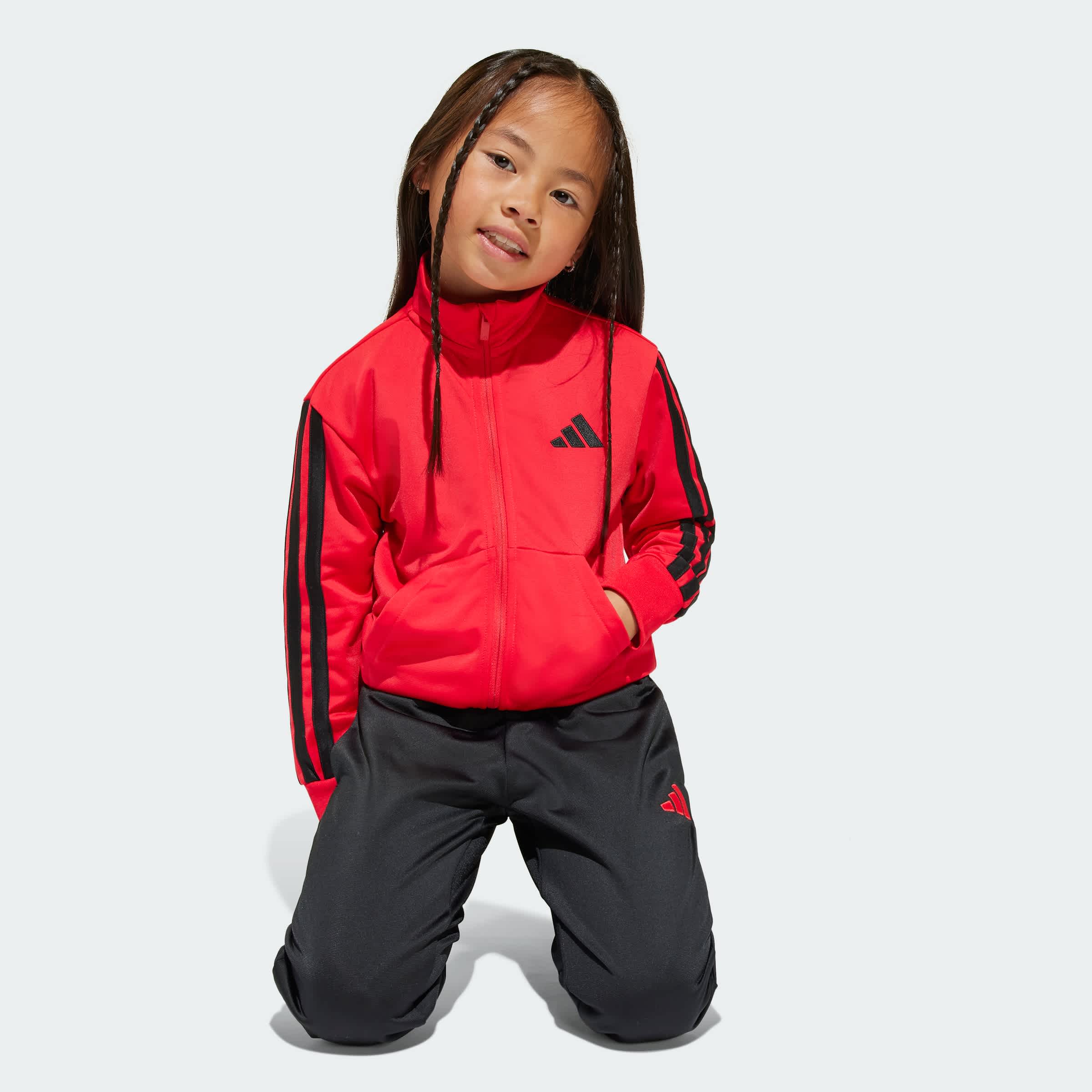 Foto 8 pulgar | Conjunto Deportivo Essentials Climacool Para Niños Adidas Rojo Niños