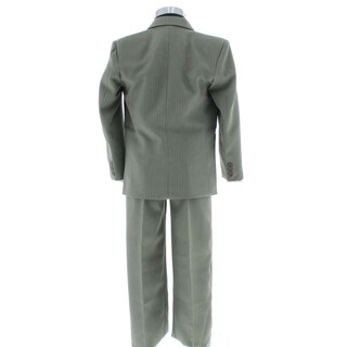 Foto 2 | Traje Para Niño Chicos Olé 2900 Verde Olivo Rayado