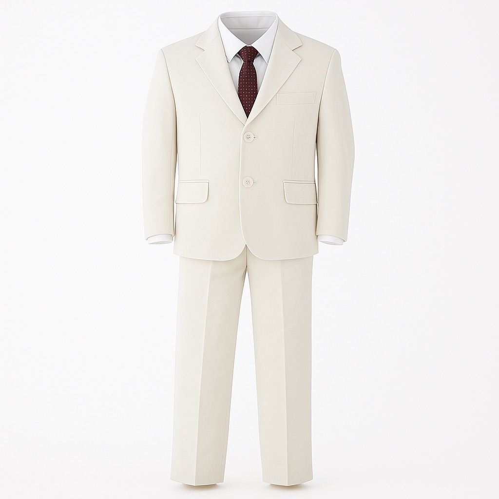 Foto 1 | Traje Para Niño Chicos Olé 2891 Blanco Formal