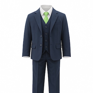 Foto 1 | Traje Para Niño Chicos Olé 2374-b Azul Marino Elegante