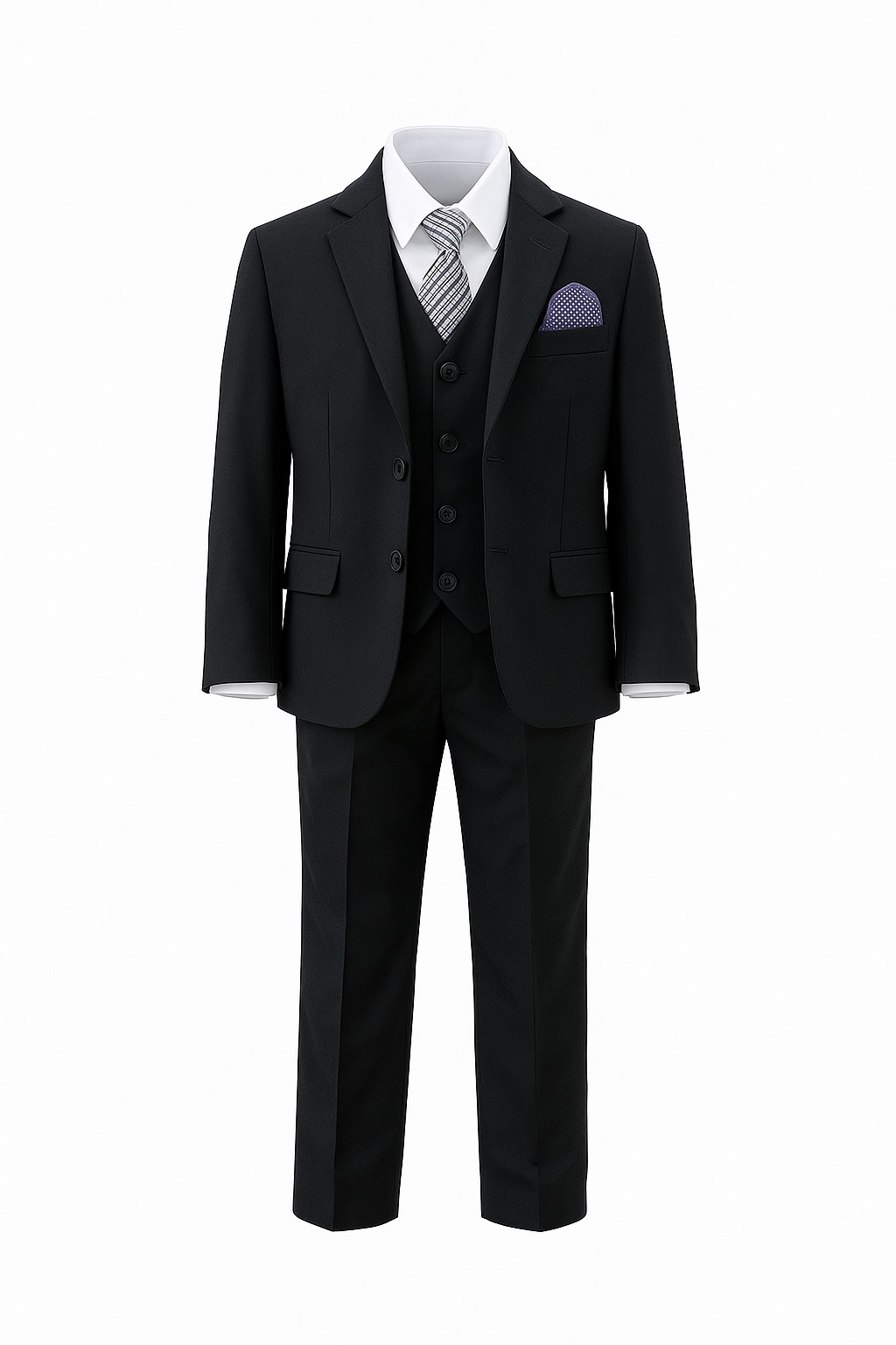 Foto 2 pulgar | Traje Para Niño Chicos Olé 2920 Negro Elegante