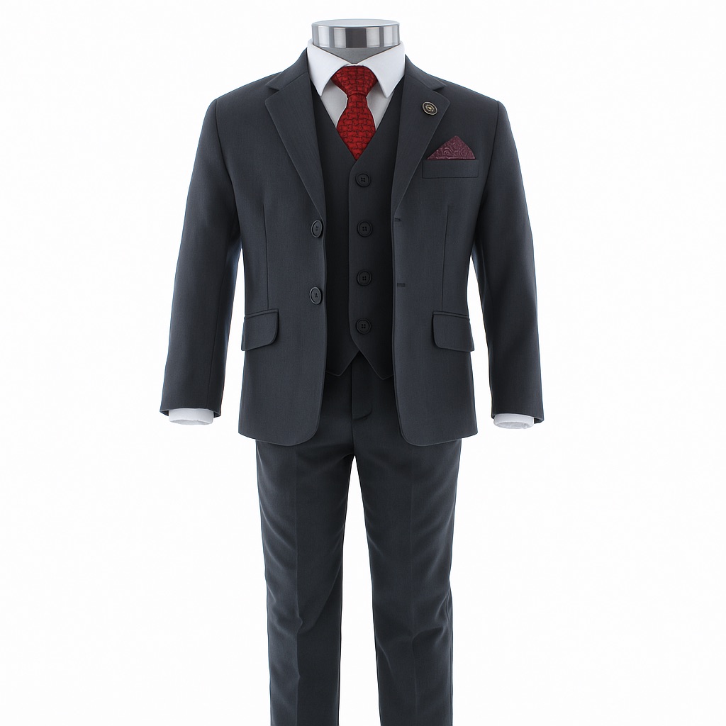 Foto 1 | Traje Chicos Olé 2912 Gris Formal para Niño