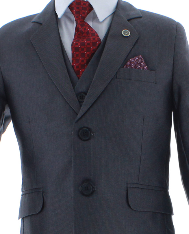 Foto 7 | Traje Chicos Olé 2912 Gris Formal para Niño