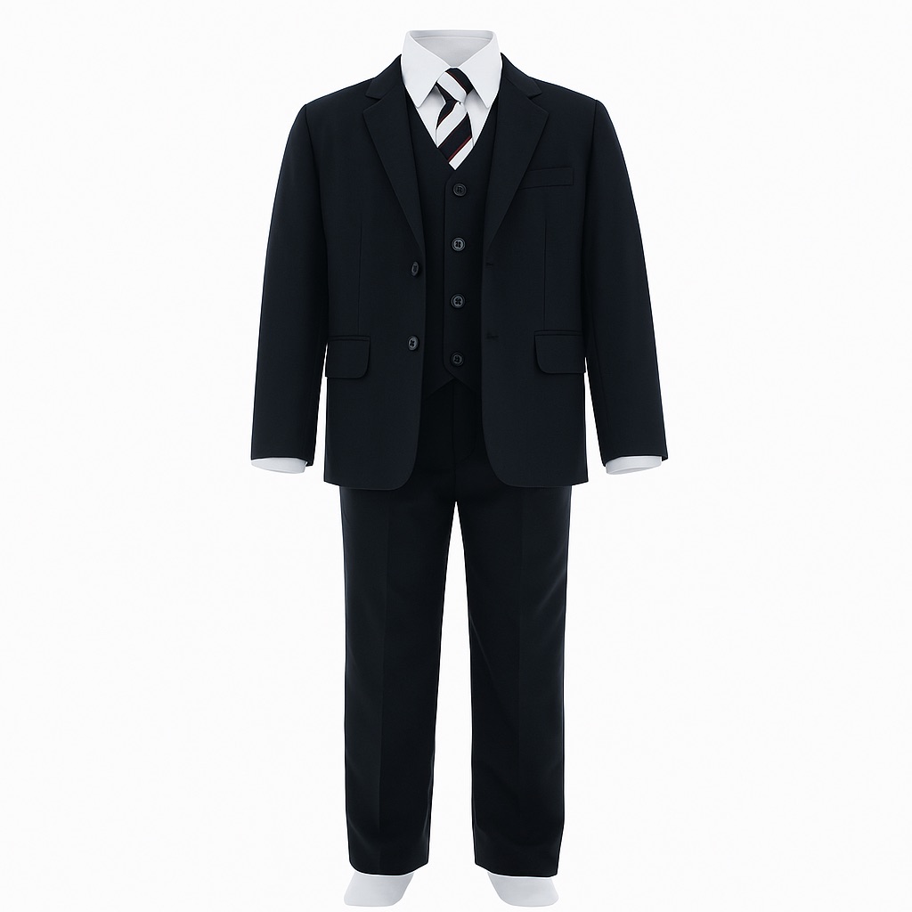 Foto 2 pulgar | Traje Para Niño Chicos Olé 2922 Negro Formal