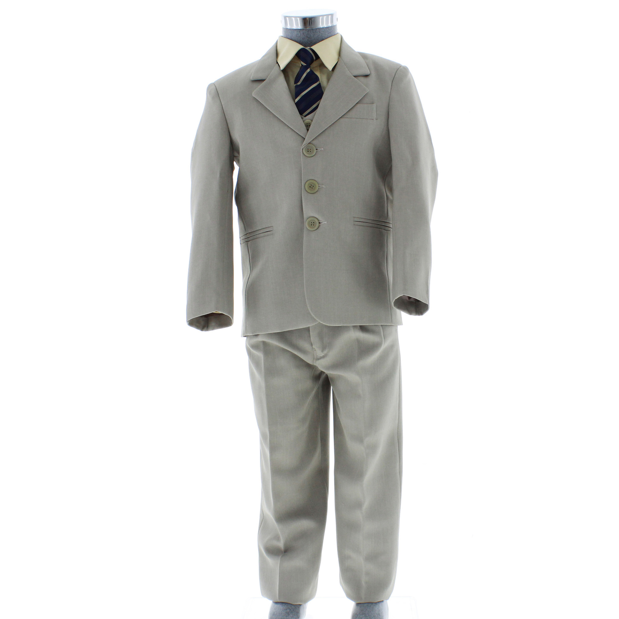 Foto 2 pulgar | Traje para Niño Chicos Olé 2896 Beige Formal