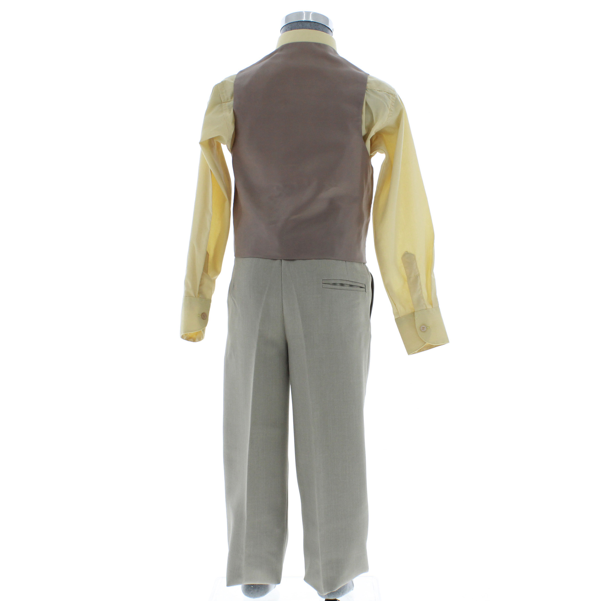 Foto 6 pulgar | Traje para Niño Chicos Olé 2896 Beige Formal