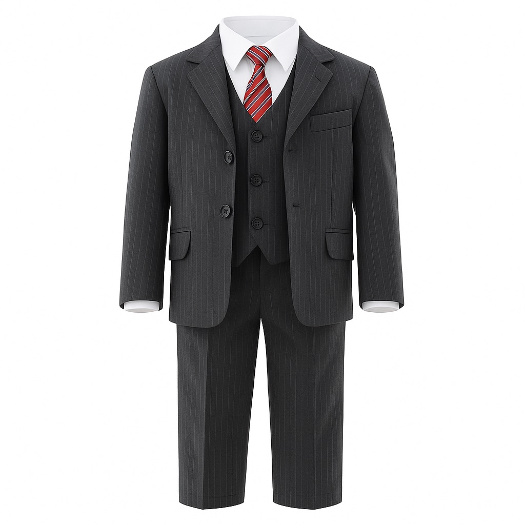 Foto 2 pulgar | Traje Para Niño Chicos Olé 2894 Gris Formal
