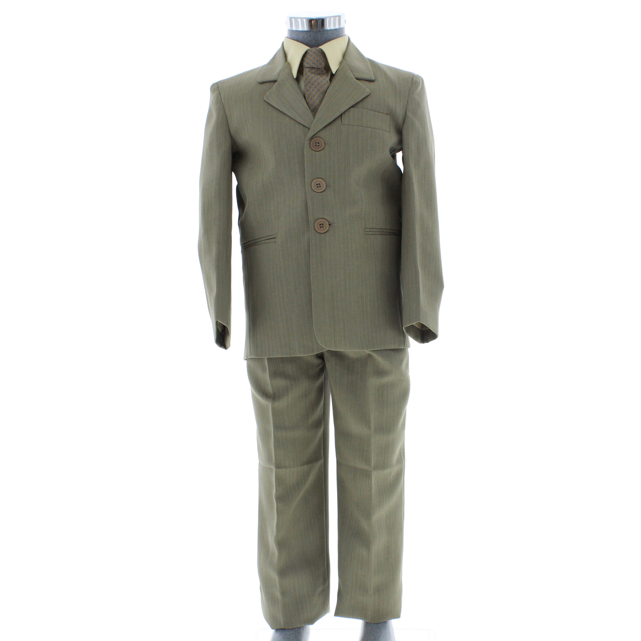 Foto 4 pulgar | Traje Para Niño Chicos Olé 2901 Verde Formal