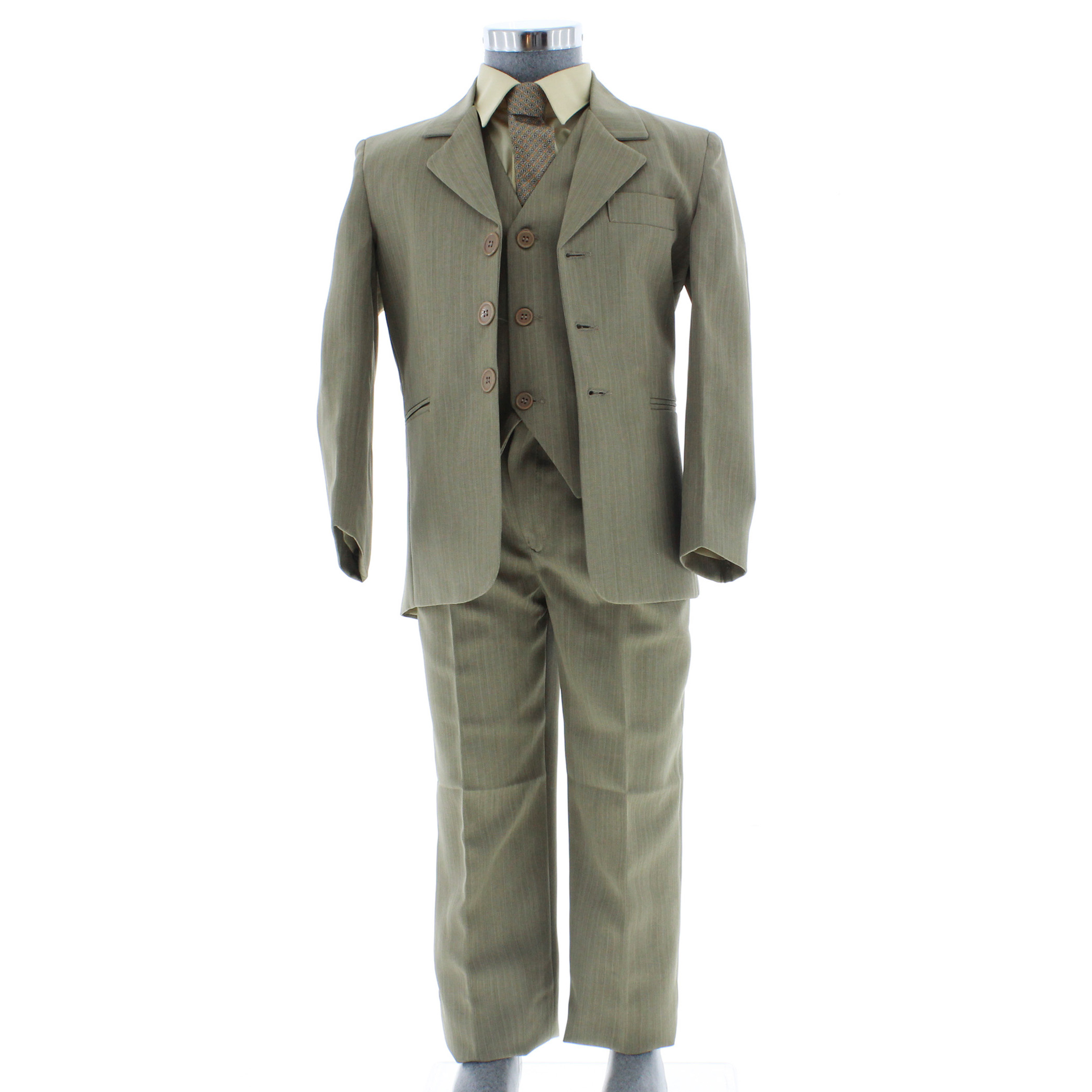 Foto 5 pulgar | Traje Para Niño Chicos Olé 2901 Verde Formal