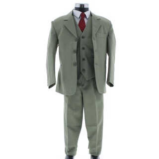 Foto 3 | Traje Para Niño Chicos Olé 2893 Verde Formal