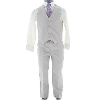 Foto 3 | Traje Para Niño Chicos Olé 3832 Beige Formal