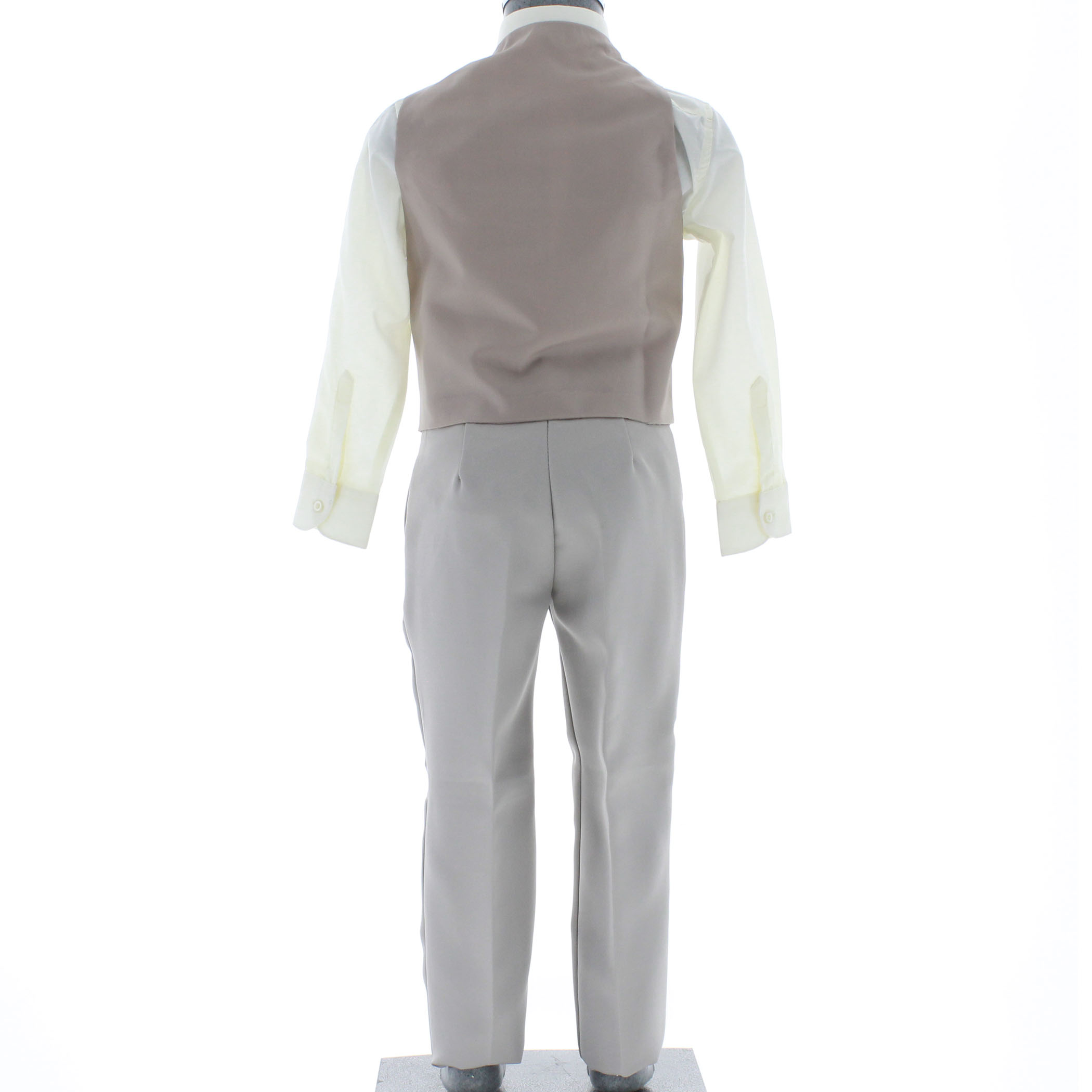 Foto 5 pulgar | Traje Para Niño Chicos Olé 3832 Beige Formal