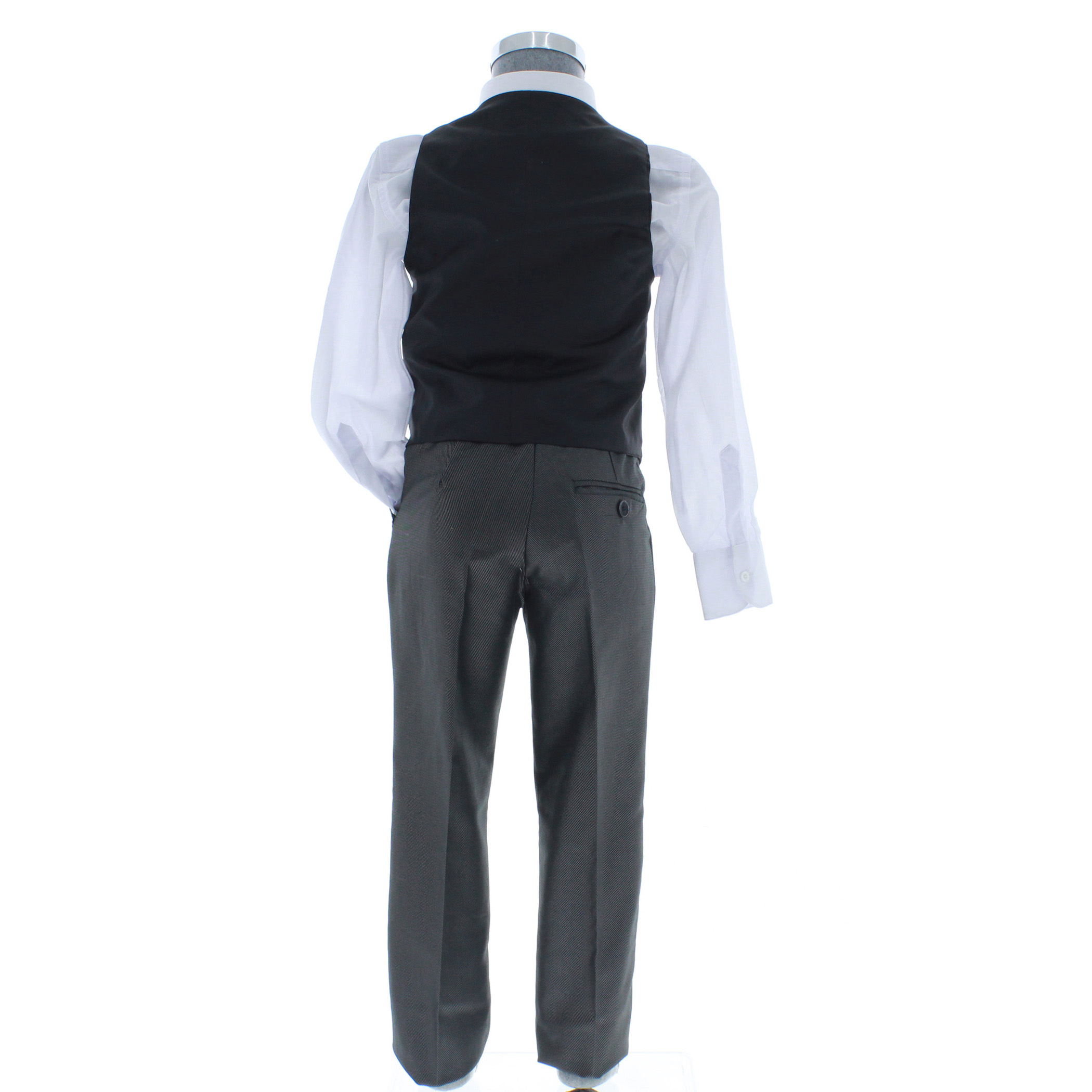 Foto 4 pulgar | Traje Para Niño Chicos Olé 2384 Gris Formal