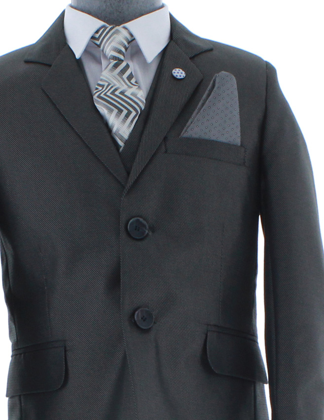 Foto 7 | Traje Para Niño Chicos Olé 2384 Gris Formal