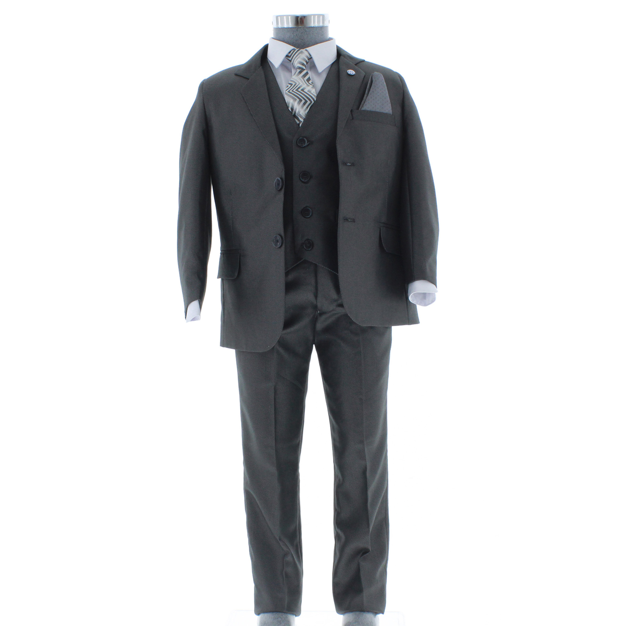 Foto 9 pulgar | Traje Para Niño Chicos Olé 2384 Gris Formal