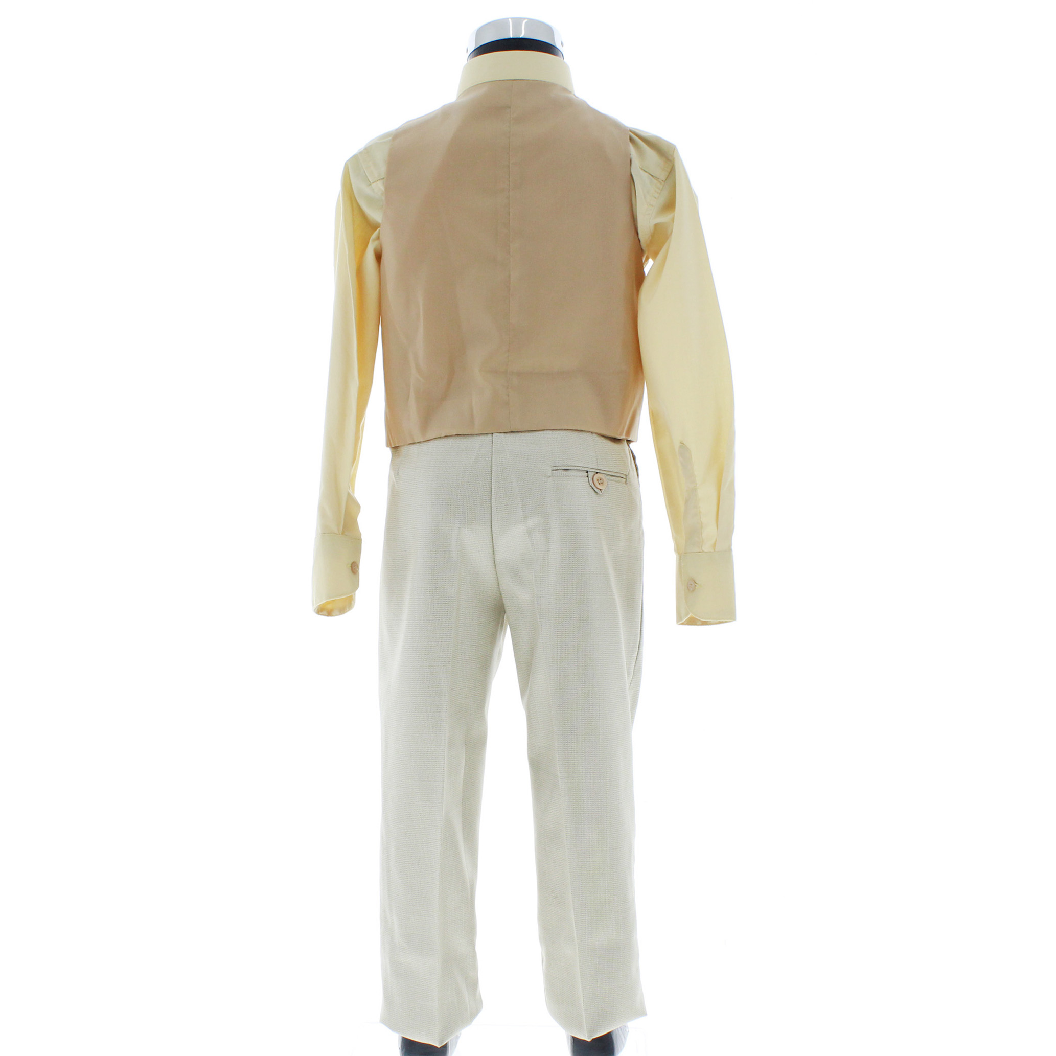 Foto 3 | Traje Para Niño Chicos Olé 2925 Beige Formal