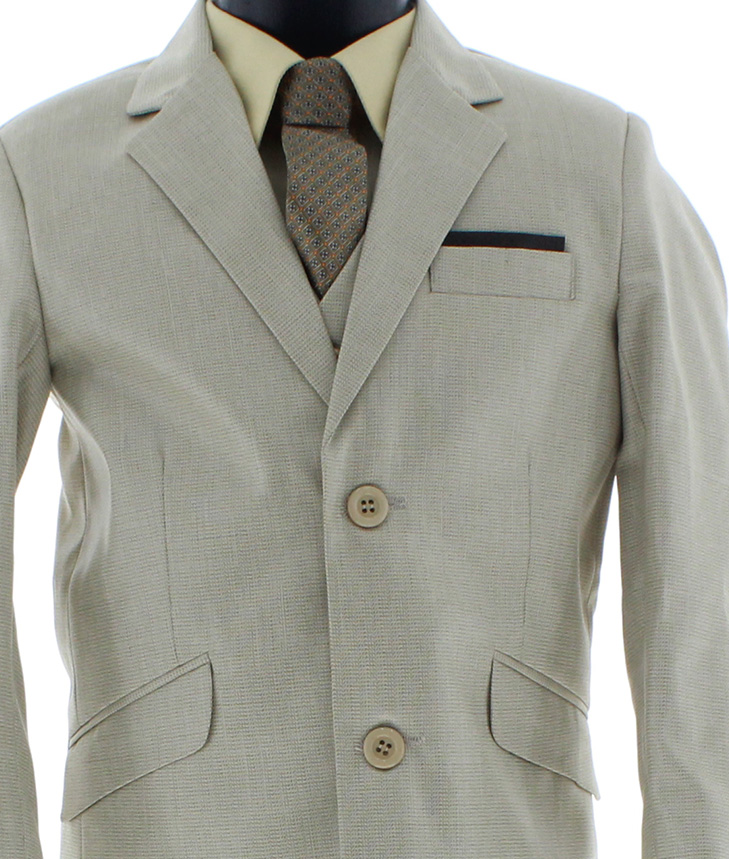 Foto 8 pulgar | Traje Para Niño Chicos Olé 2925 Beige Formal