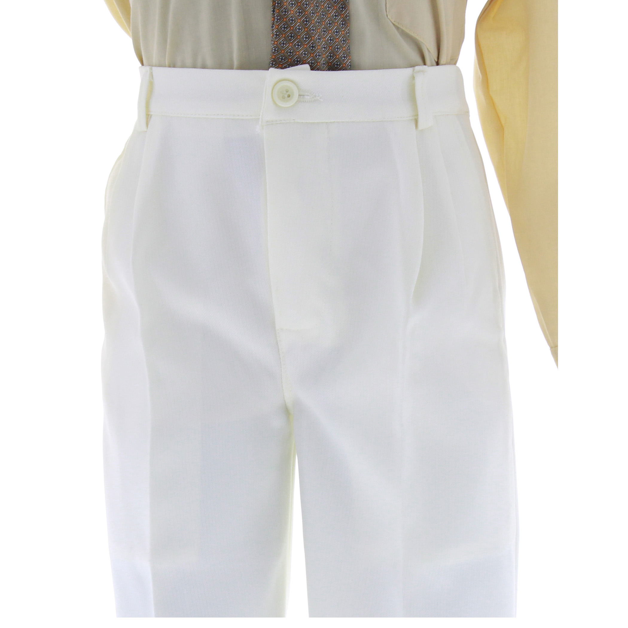 Foto 6 pulgar | Traje Para Niño Chicos Olé 2379 Blanco Formal