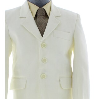 Foto 7 | Traje Para Niño Chicos Olé 2379 Blanco Formal