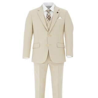 Foto 1 | Traje Para Niño Chicos Olé 3558 Beige Formal