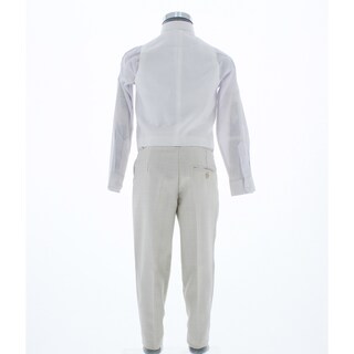 Foto 3 | Traje Para Niño Chicos Olé 3558 Beige Formal