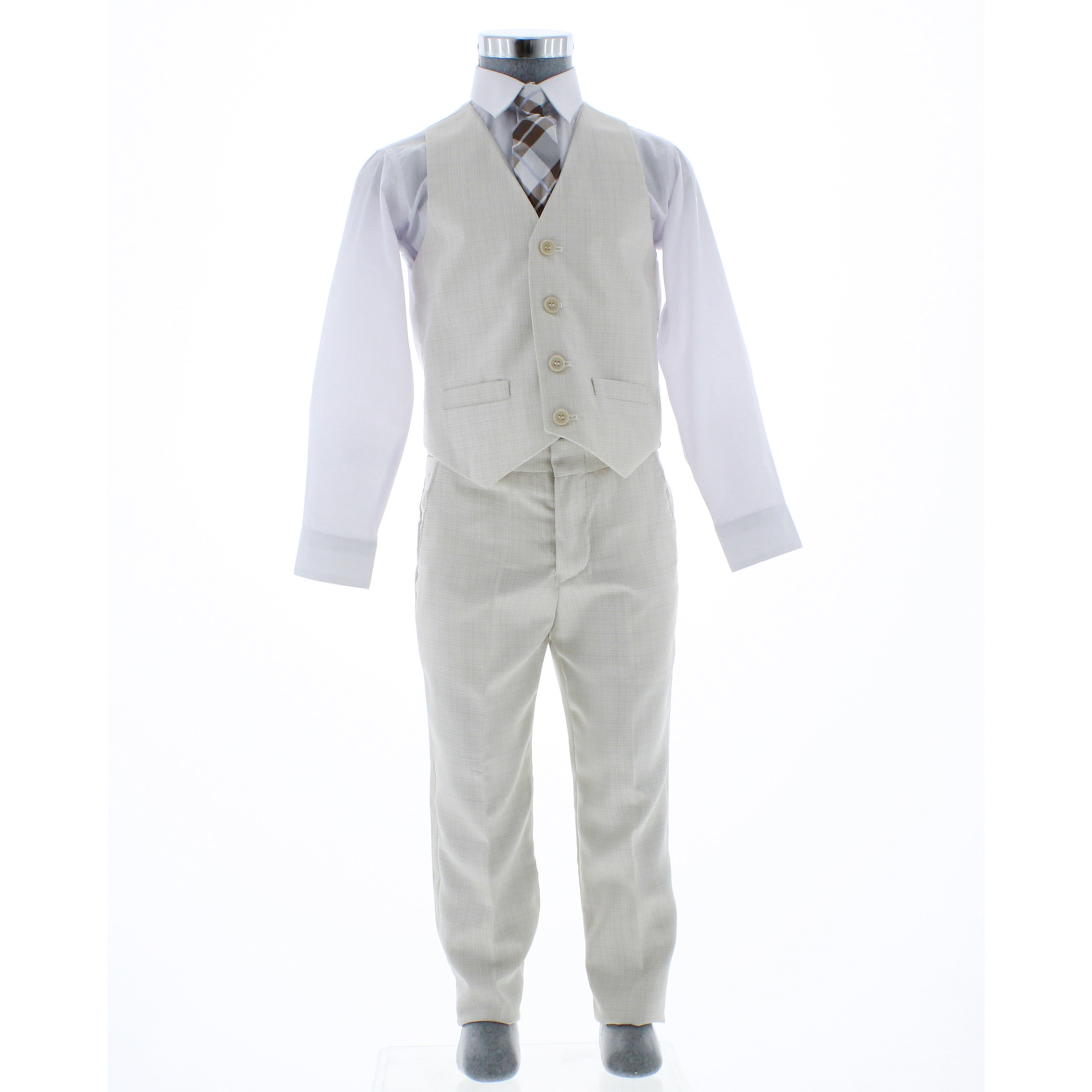 Foto 4 | Traje Para Niño Chicos Olé 3558 Beige Formal