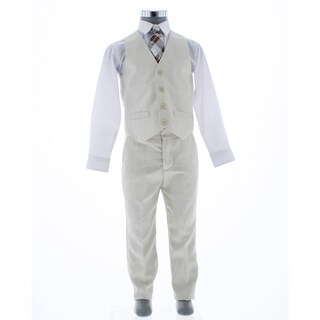 Foto 4 | Traje Para Niño Chicos Olé 3558 Beige Formal
