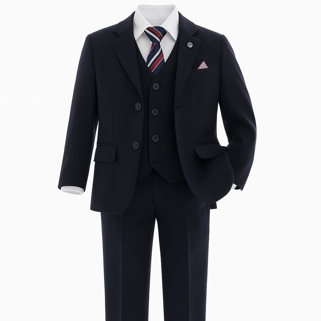 Foto 1 | Traje Para Niño Chicos Olé 2386 Vino Formal