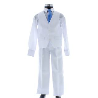 Foto 3 | Traje Para Niño Chicos Olé 2377 Blanco Formal
