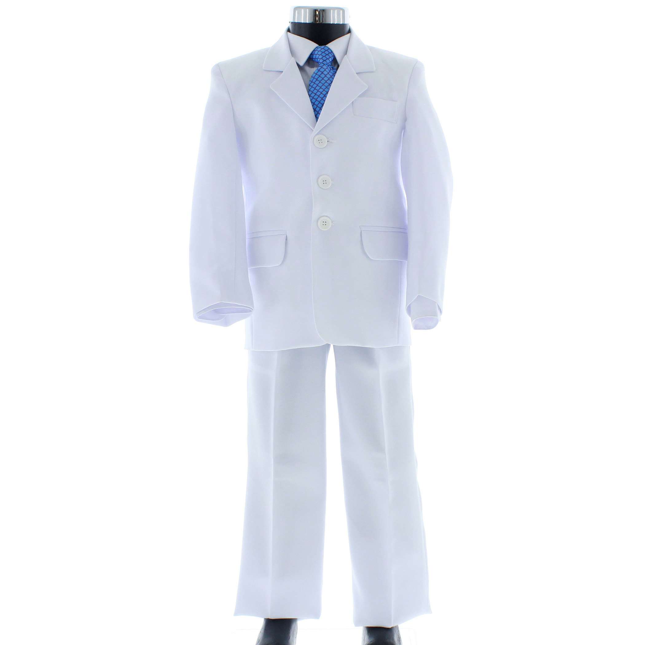 Foto 8 | Traje Para Niño Chicos Olé 2377 Blanco Formal