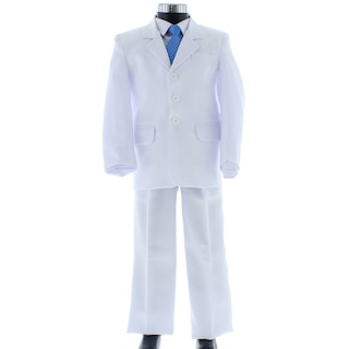 Foto 8 | Traje Para Niño Chicos Olé 2377 Blanco Formal