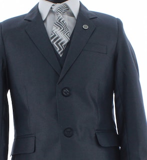 Foto 7 | Traje Para Niño Chicos Olé 2937 Azul Formal