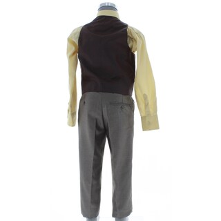 Foto 4 | Traje Para Niño Chicos Olé 2926 Café Formal